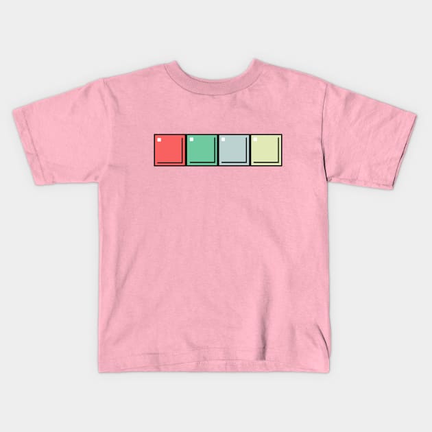 Tetris. Kids T-Shirt by net_ha_ha_ha